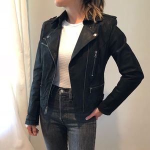 Levi’s Leather Moto Jacket